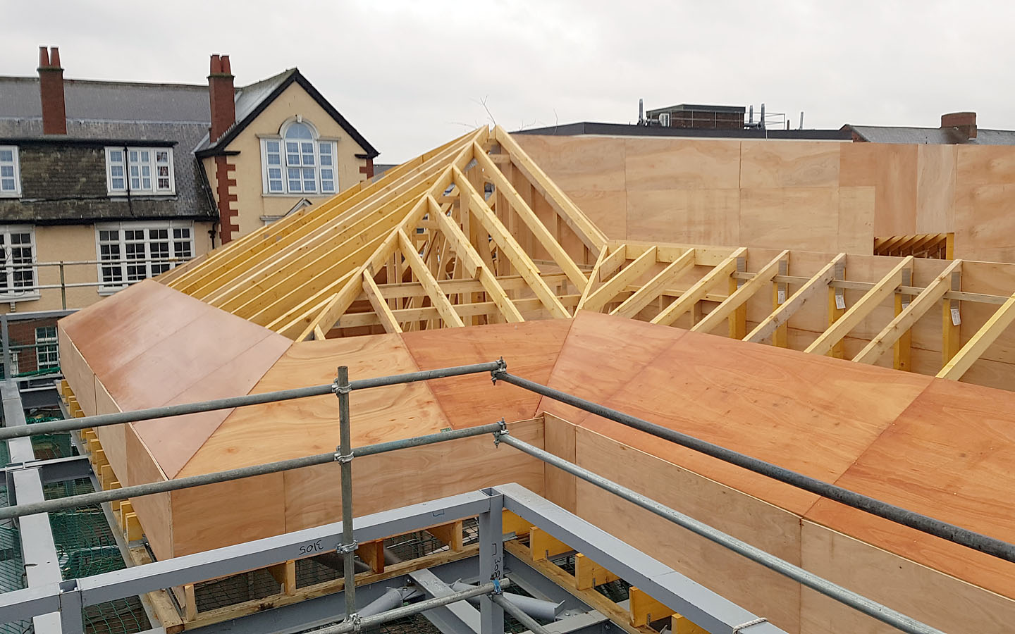 Roof Trusses and Plywood Jesmond CC Roofing and Cladding