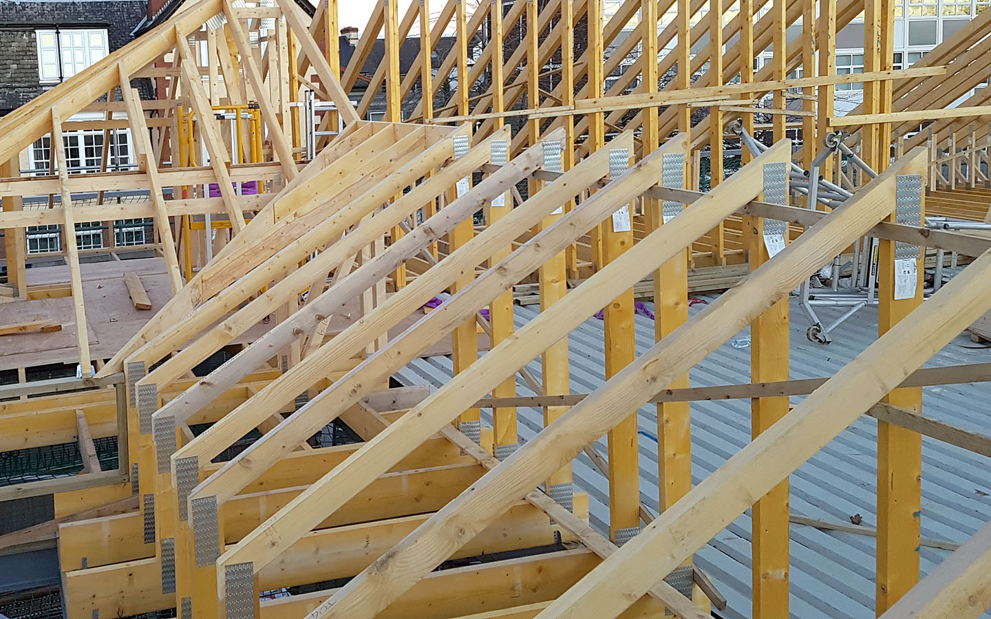 Roof Trusses and Plywood Jesmond CC Roofing and Cladding
