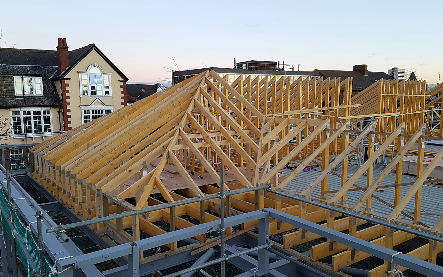 Roof Trusses and Plywood Jesmond CC Roofing and Cladding