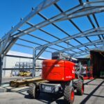Steel Frame Building, Taylormade Timber