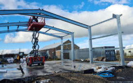 Steel Frame Buildings, Tow Law Steel Frame Buildings, Tow Law