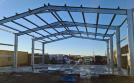 Steel Frame Buildings, Tow Law Steel Frame Buildings, Tow Law