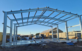 Steel Frame Buildings, Tow Law Steel Frame Buildings, Tow Law