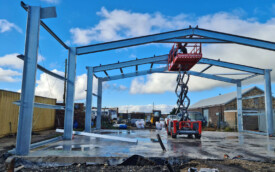 Steel Frame Buildings, Tow Law Steel Frame Buildings, Tow Law