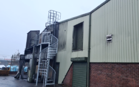 Fire Damage Repairs at George Bolams, Sedgefield Fire Damage Repairs at George Bolams, Sedgefield